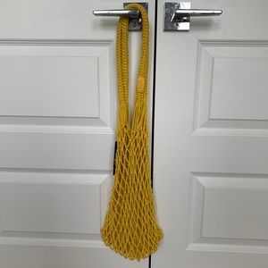 Forever 21 - Yellow netted bag.